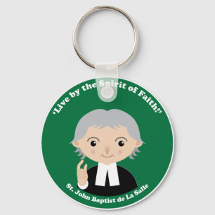 St. John Baptist de La Salle Key Ring