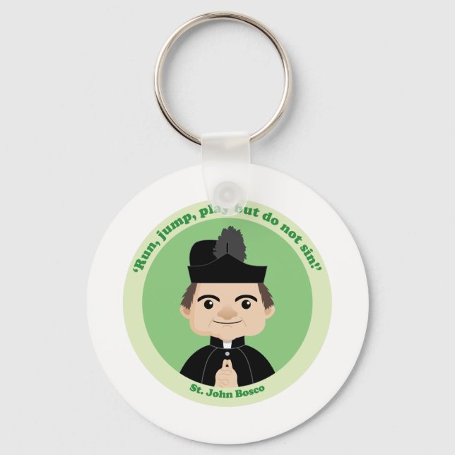 St. John Bosco Key Ring (Front)