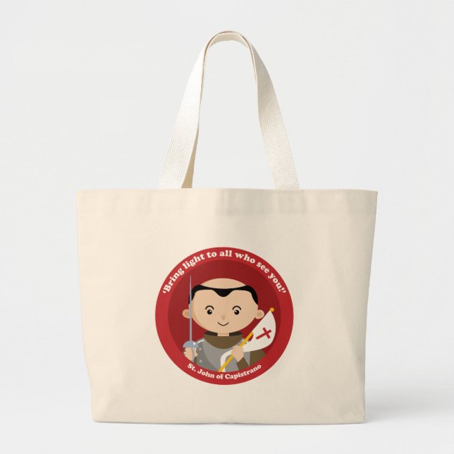 St. John Capistrano Large Tote Bag (Front)