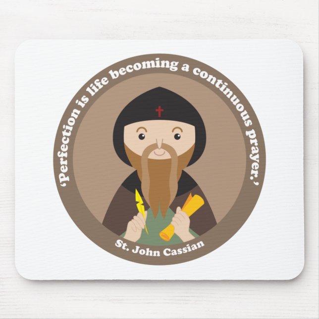 St. John Cassian Mouse Pad (Front)