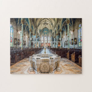 St. John Cathedral Interior   Savannah Puzzle