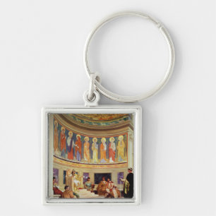 St John Chrysostom  exiled by Empress Eudoxia Key Ring