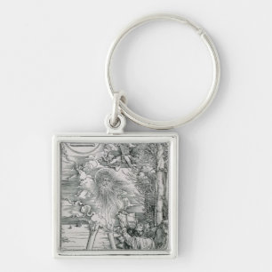 St. John Devouring the Book Key Ring