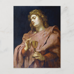 St. John Evangelist Peter Paul Rubens Postcard