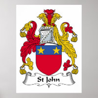 St John Family Crest