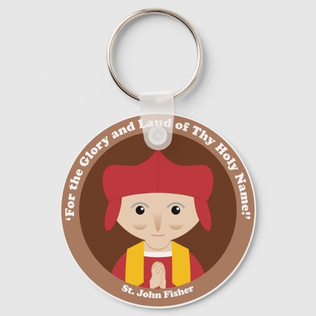St. John Fisher Key Ring (Front)
