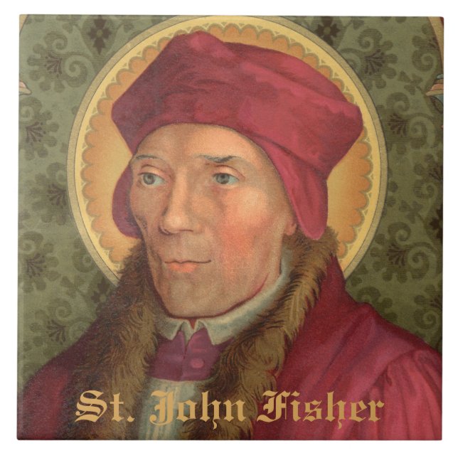 St. John Fisher (SAU 025) Ceramic Tile (Front)