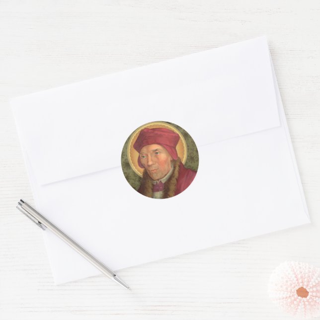 St. John Fisher (SAU 025) Classic Round Sticker (Envelope)