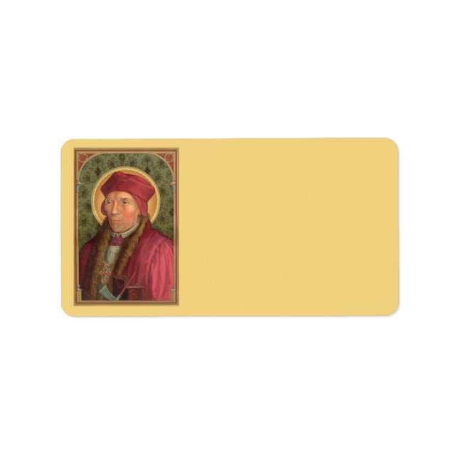 St. John Fisher (SAU 025) Coloured Label (Front)