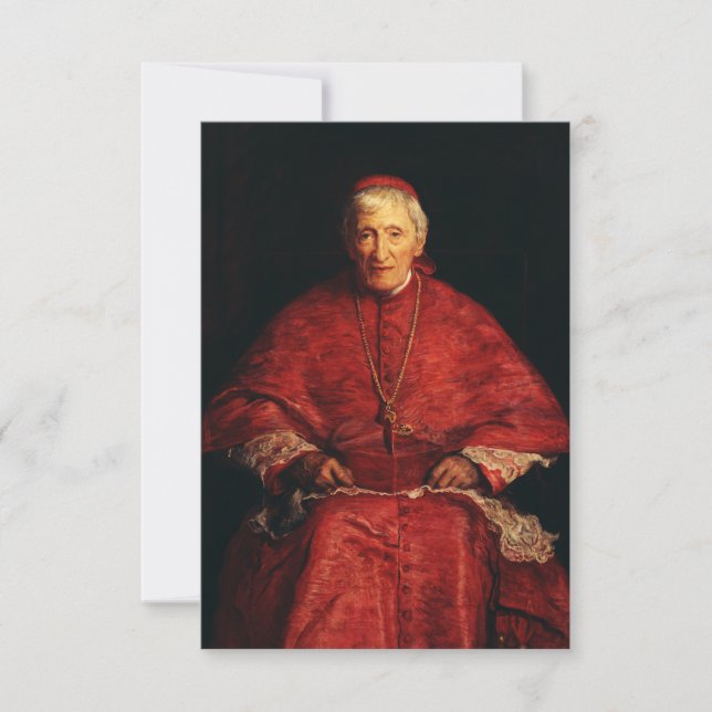 St. John Henry Newman Kindly Light Holy Card (Front)