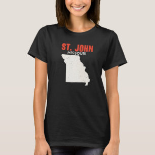 St John Missouri USA State America Travel Missouri T-Shirt