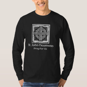 St. John Neumann Catholic Cross T-Shirt