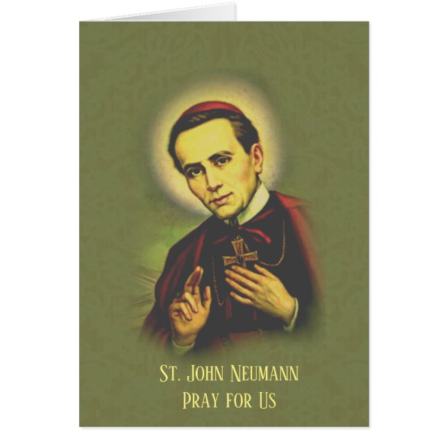 St. John Neumann Catholic Priest (Front)
