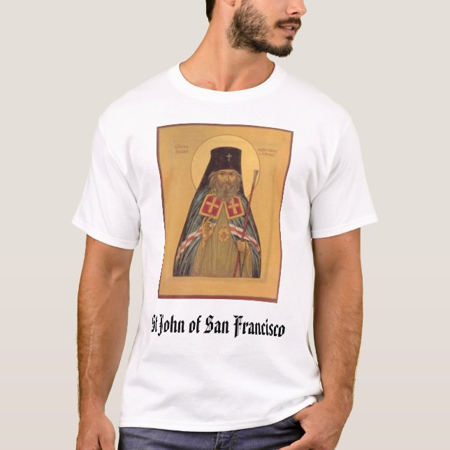 St John of San Francisco, St John of San Francisco T-Shirt (Front)