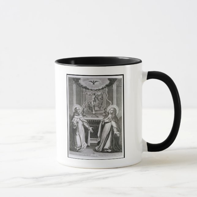 St. John of the Cross and St. Theresa of Avila Mug (Right)