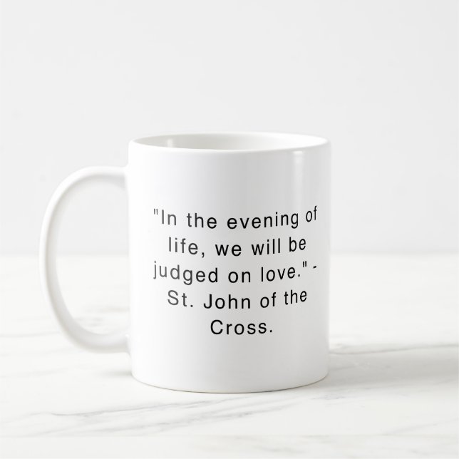 St. John of the Cross Coffee Mug (Left)