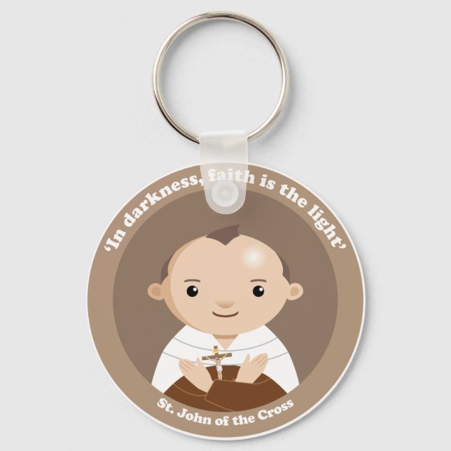 St. John of the Cross Key Ring (Front)