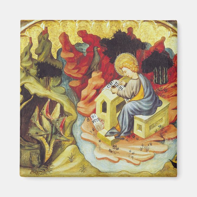 St. John on Patmos Magnet (Front)