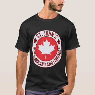 St. John’s, Canada City T-Shirt Travel & Hometow