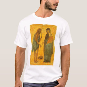 St John the Baptist and the Virgin and Child T-Shirt