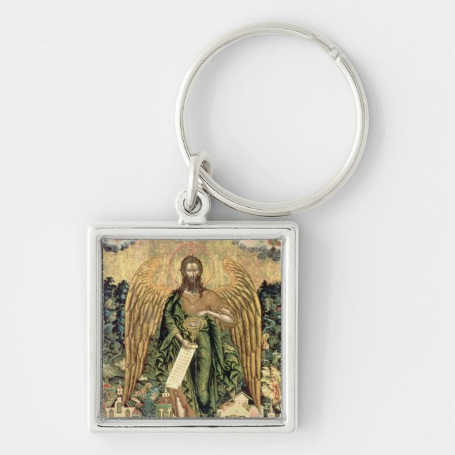 St. John the Baptist, Angel of the Wilderness Key Ring (Front)