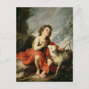 St. John the Baptist as a Child, c.1665 Postcard