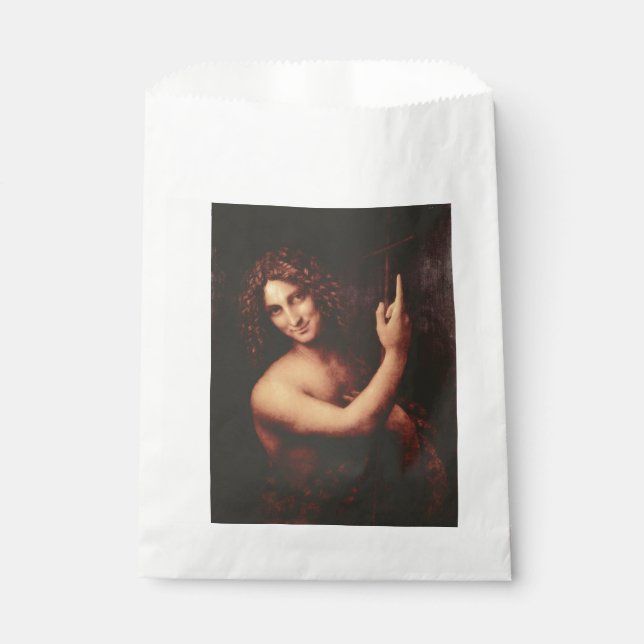 St John the Baptist by Leonardo daVinci Favour Bag (Front)