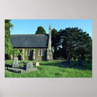 St John the Baptist Church, Rogerstone Poster