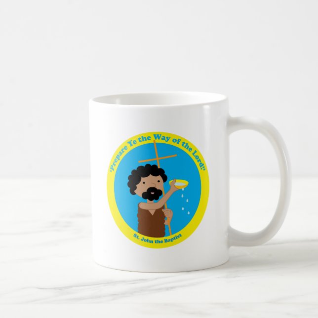 St. John the Baptist Coffee Mug (Right)