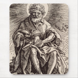 St. John the Baptist Holding the Lamb  Mouse Pad