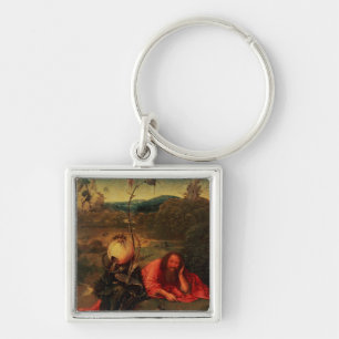 St. John the Baptist in Meditation Key Ring