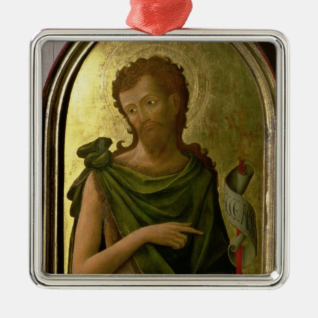 St. John the Baptist Metal Ornament (Front)