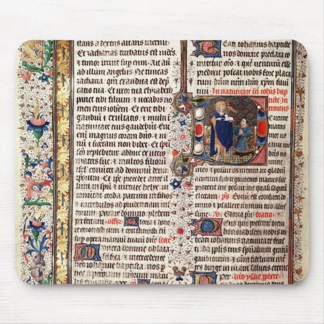 St. John the Baptist Mouse Pad (Front)