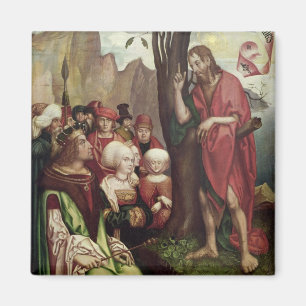 St. John the Baptist Preaching Before Herod Magnet