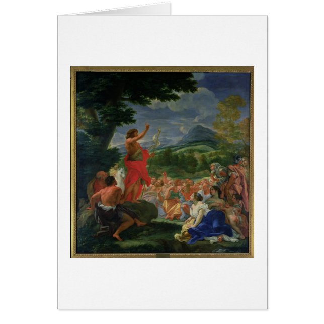 St. John the Baptist Preaching, painted before 169 (Front)