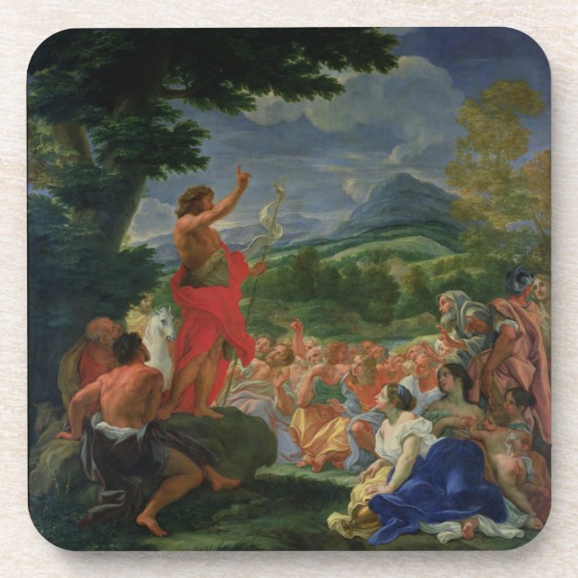 St. John the Baptist Preaching, painted before 169 Coaster (Front)