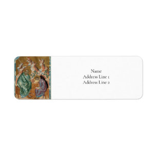 St. John the Evangelist by Andrei Rublev Return Address Label