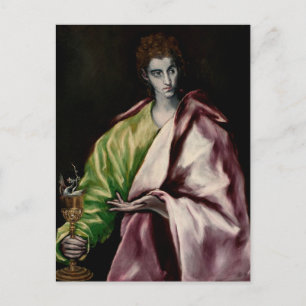 St. John the Evangelist by El Greco Postcard