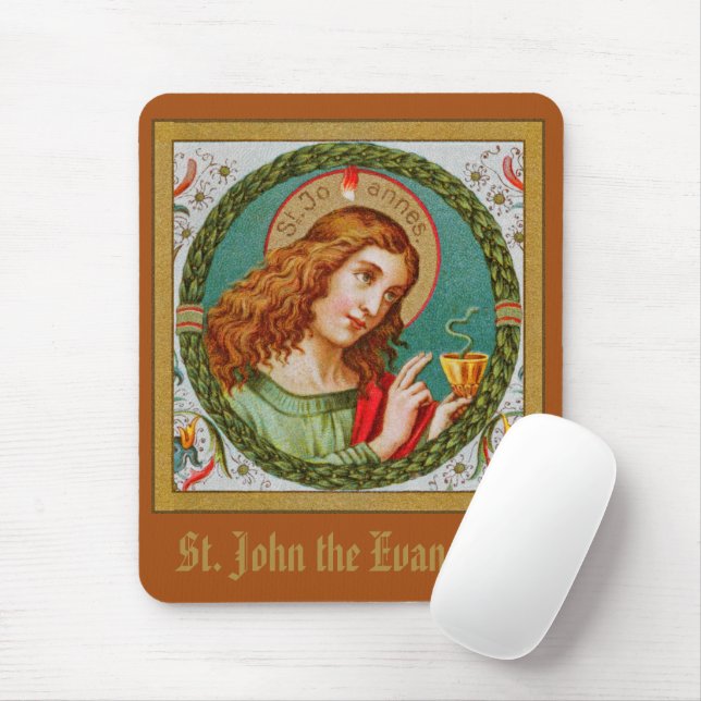 St. John the Evangelist (JMAS 06) Mouse Pad (With Mouse)