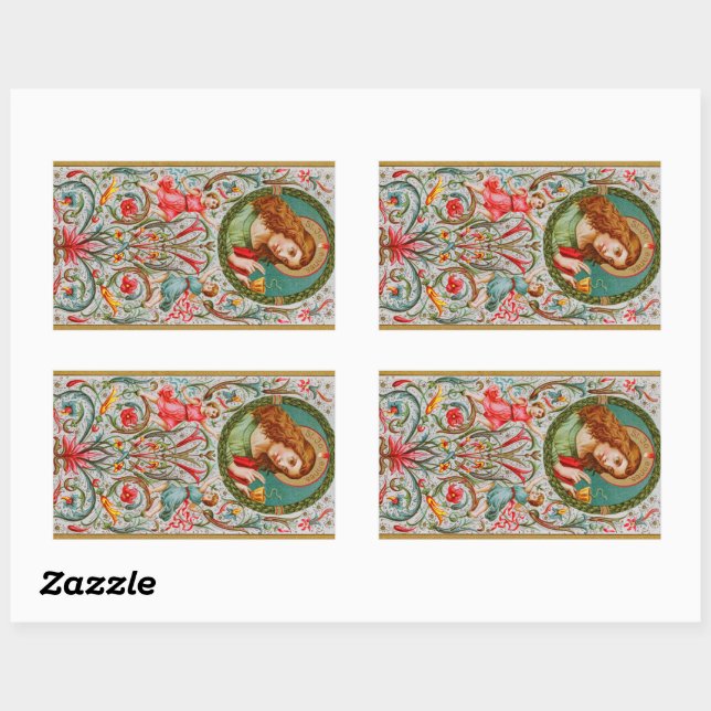 St. John the Evangelist (JMAS 06) Rectangular Sticker (Sheet)