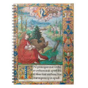 St John the Evangelist - Mediaeval Manuscript Notebook