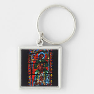 St. John the Evangelist riding the shoulders of Ez Key Ring