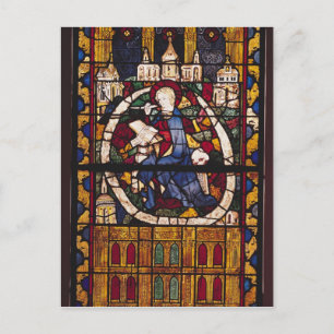 St. John the Evangelist writing the Apocalypse Postcard