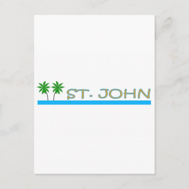 St. John, US Virgin Islands Postcard (Front)