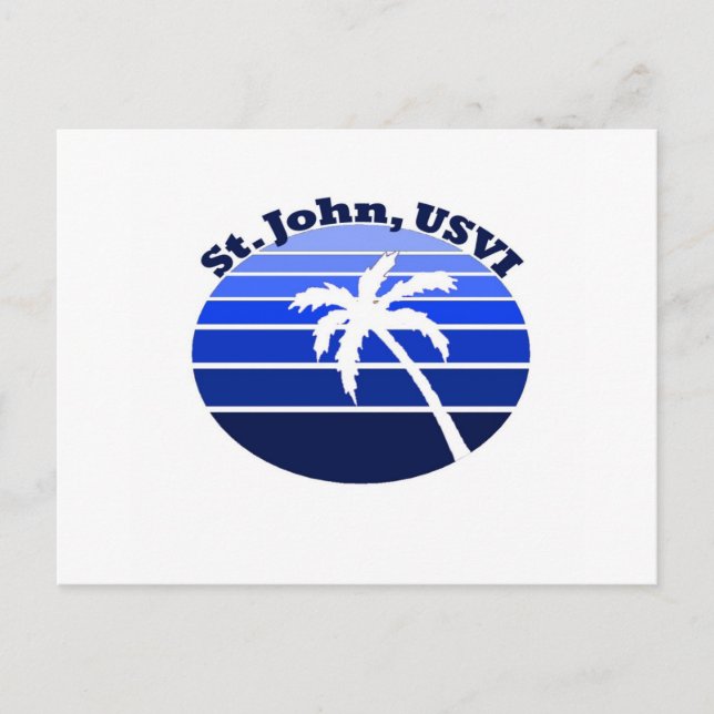 St. John, USVI Postcard (Front)