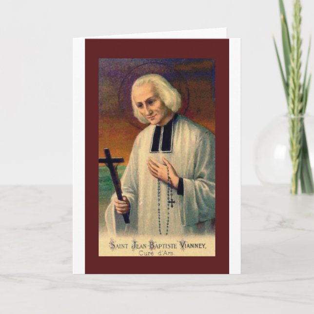 St. John Vianney Card (Front)