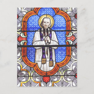 St. John Vianney Patron Saint of Parish Priests Invitation Postcard