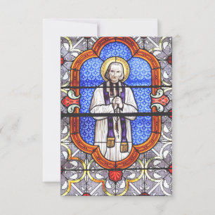 St. John Vianney Patron Saint of Parish Priests Thank You Card