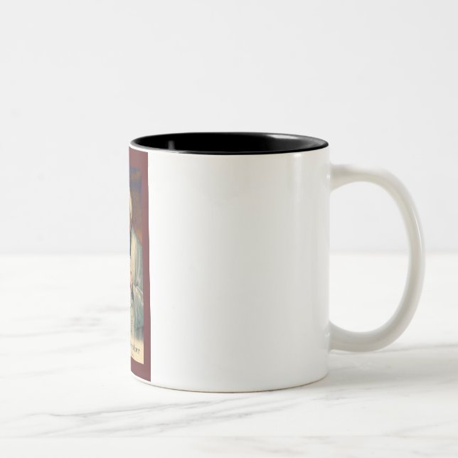 St. John Vianney Two-Tone Coffee Mug (Right)