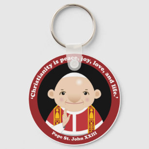 St. John XXIII Key Ring